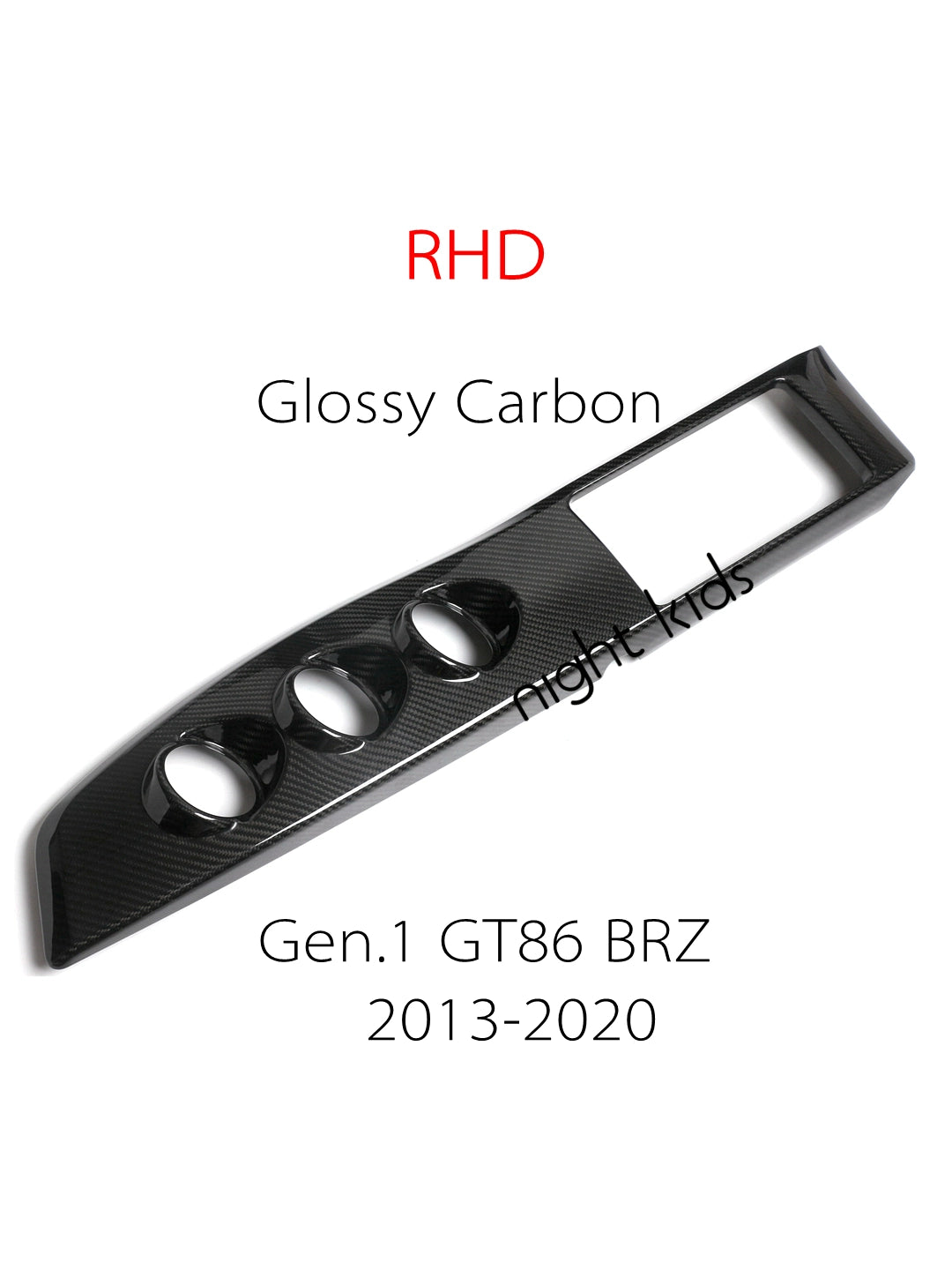 Toyota 86/Subaru BRZ Carbon Fiber Central Control Panel (12-21)