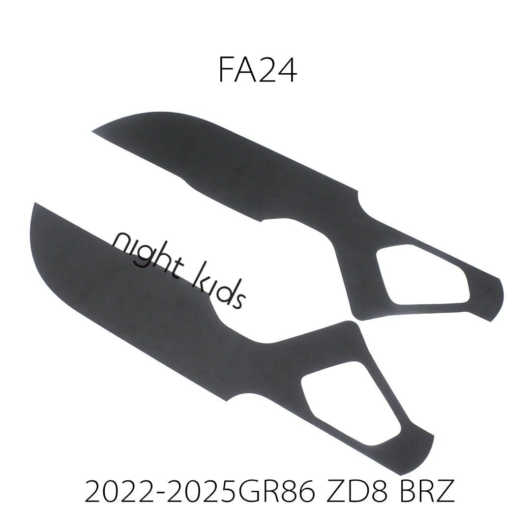 Toyota 86/Subaru BRZ Alcantara Door Scratch Protector