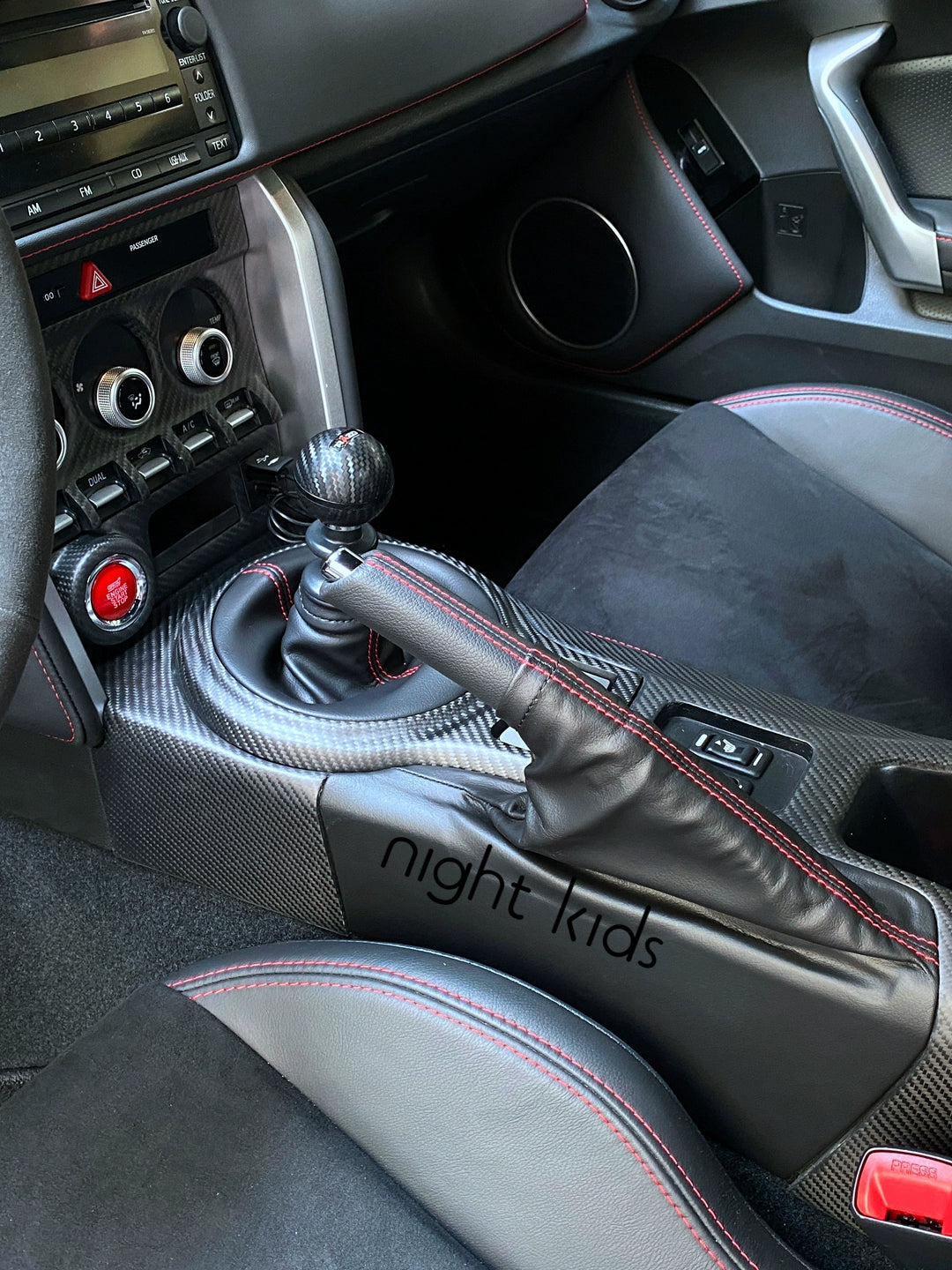 Toyota 86/Subaru BRZ Carbon Fiber Shift Bezel (2013-2022)