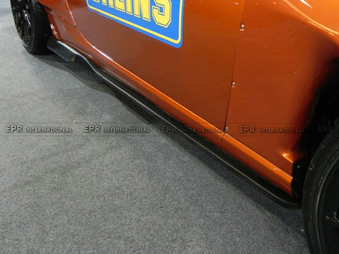 Toyota 86/Subaru BRZ Carbon Fiber Rocket Bunny Wide Body Side Skirt (2012-2021)
