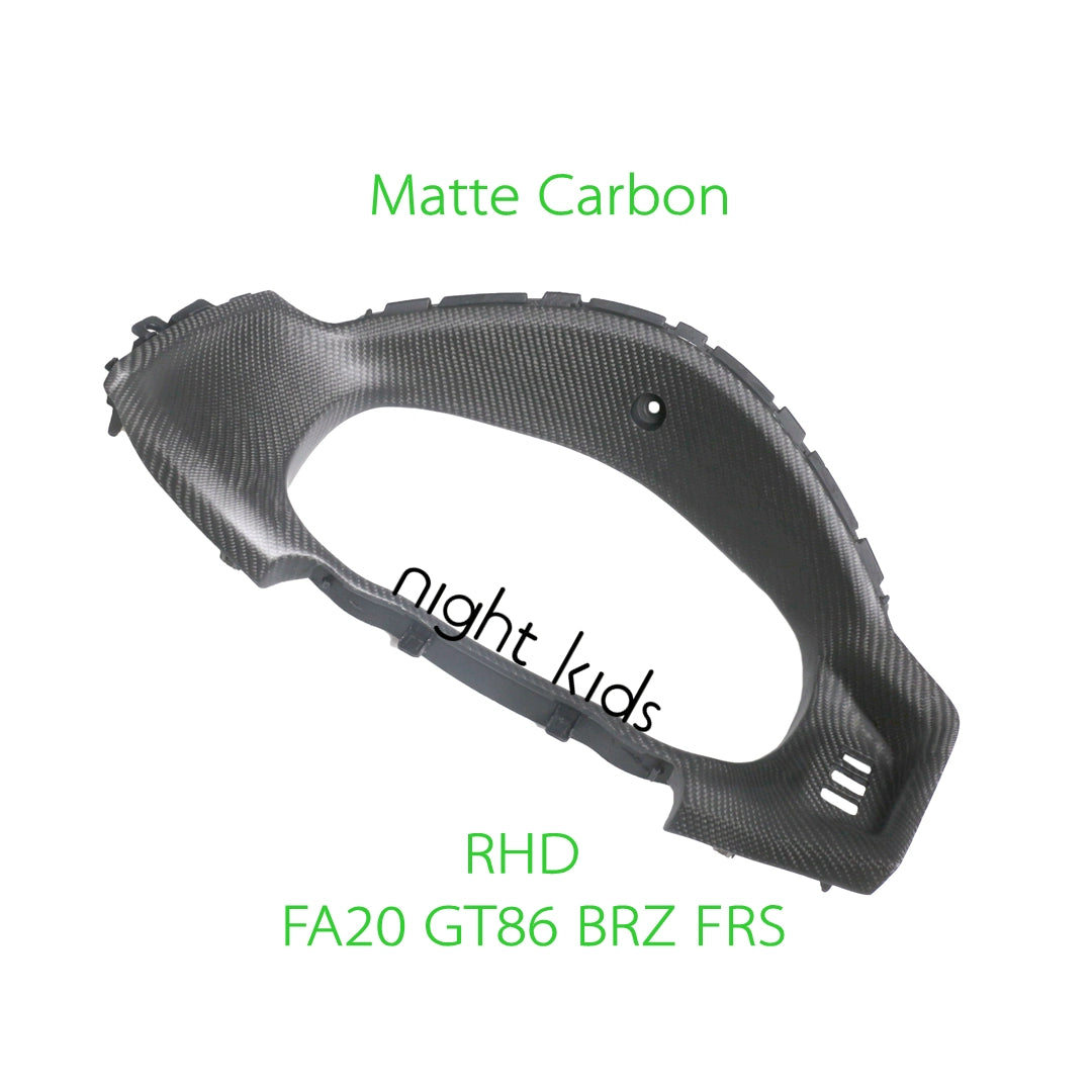 Toyota 86/Subaru BRZ Carbon Fiber Cluster Panel (Replacement)