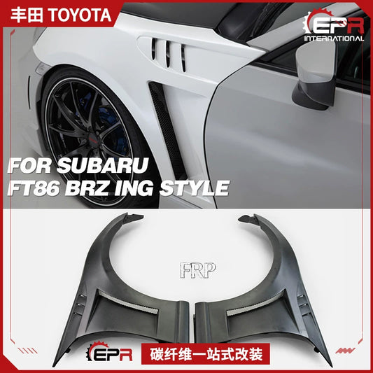 Toyota 86/Subaru BRZ Carbon Fiber ING Style Front Side Fender
