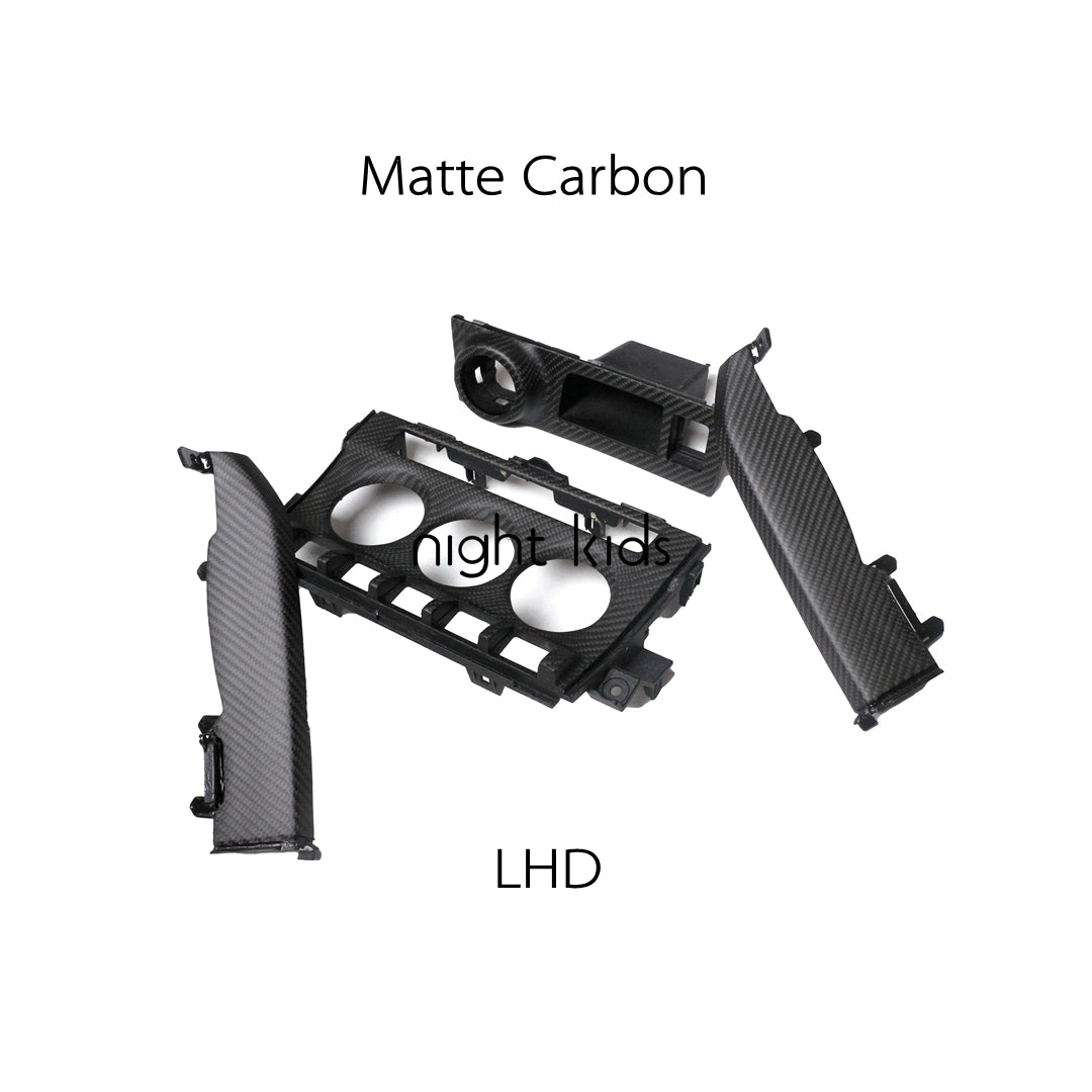 Toyota 86/Subaru BRZ Carbon Fiber Interior Center Control Four-Piece (2012-2021)
