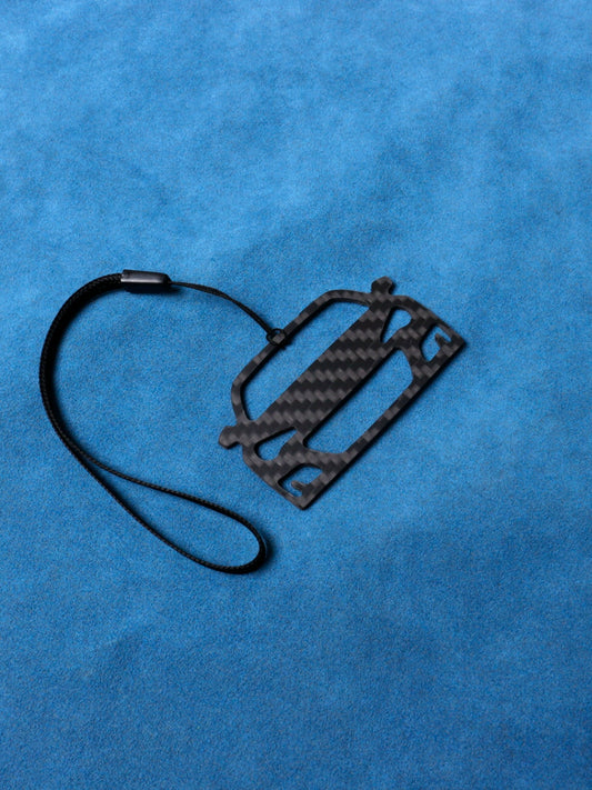 Carbon Fiber Keychain Charm (AE86, Toyota 86, Subaru BRZ)