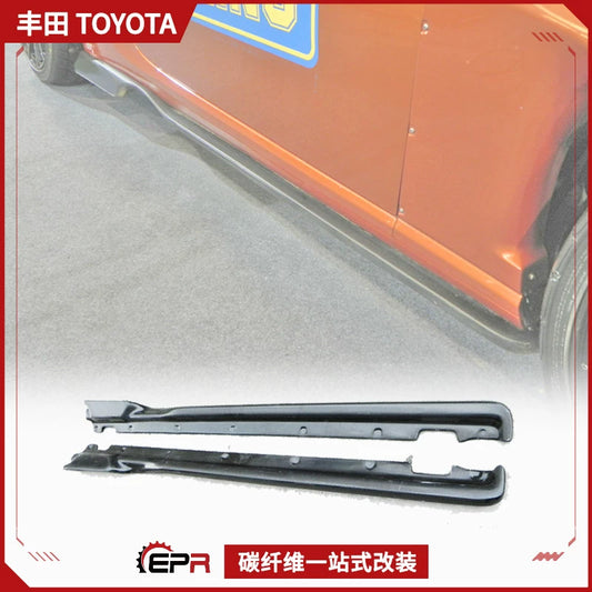 Toyota 86/Subaru BRZ Carbon Fiber Rocket Bunny Wide Body Side Skirt (2012-2021)