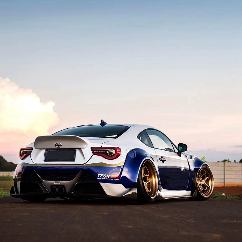Toyota 86/Subaru BRZ Carbon Fiber Pressed Duck Wing Rear Spoiler