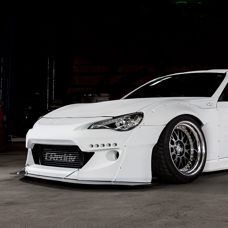 Applicable to Toyota 86 BRZ front bar large surround modification GT86 rocket rabbit front shovel knife full set head mercury handle