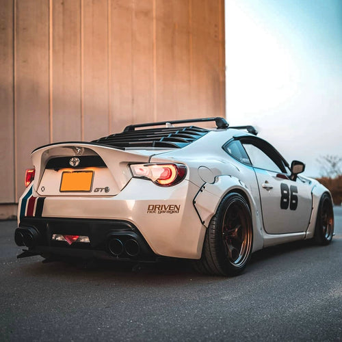 Toyota 86 Subaru BRZ Carbon Fiber Ducktail Extension Wing
