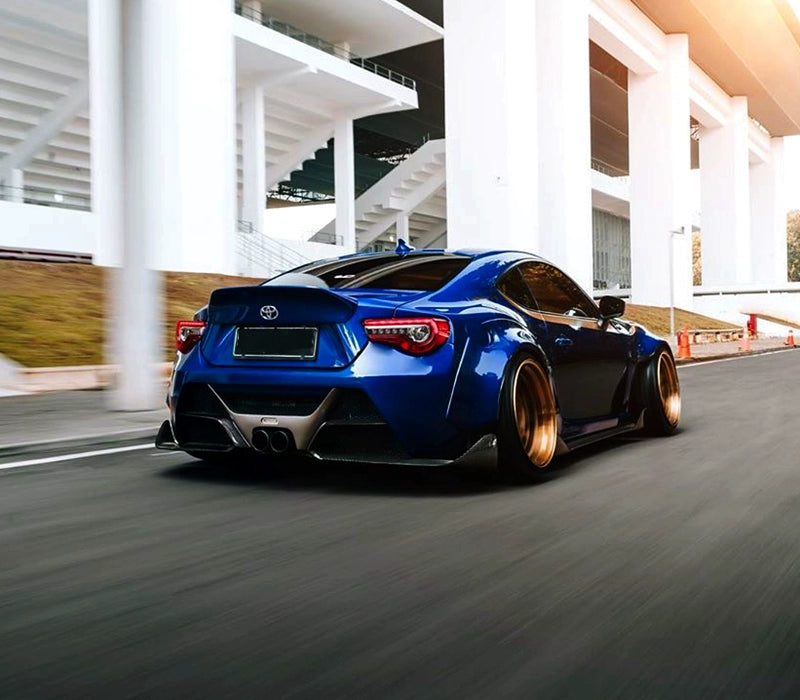 Toyota 86/Subaru BRZ Carbon Fiber Pressed Duck Wing Rear Spoiler