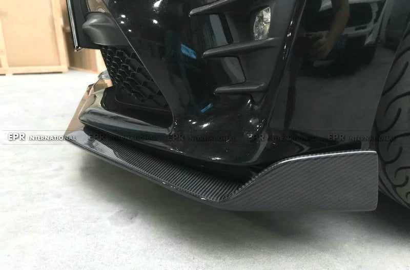 For Toyota 86 Subaru BRZ Carbon Fiber Modification TMS Model Front Lip Bag Front Spatula Chin Head Lip