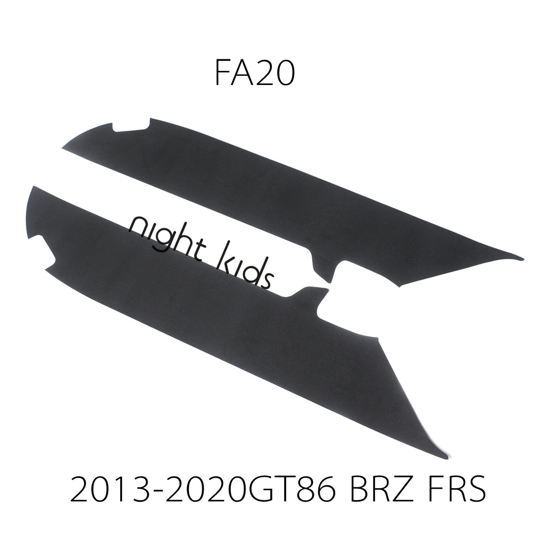 Toyota 86/Subaru BRZ Alcantara Door Scratch Protector