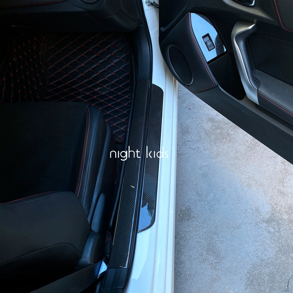 Toyota 86/ Subaru BRZ Carbon Fiber Door Strips