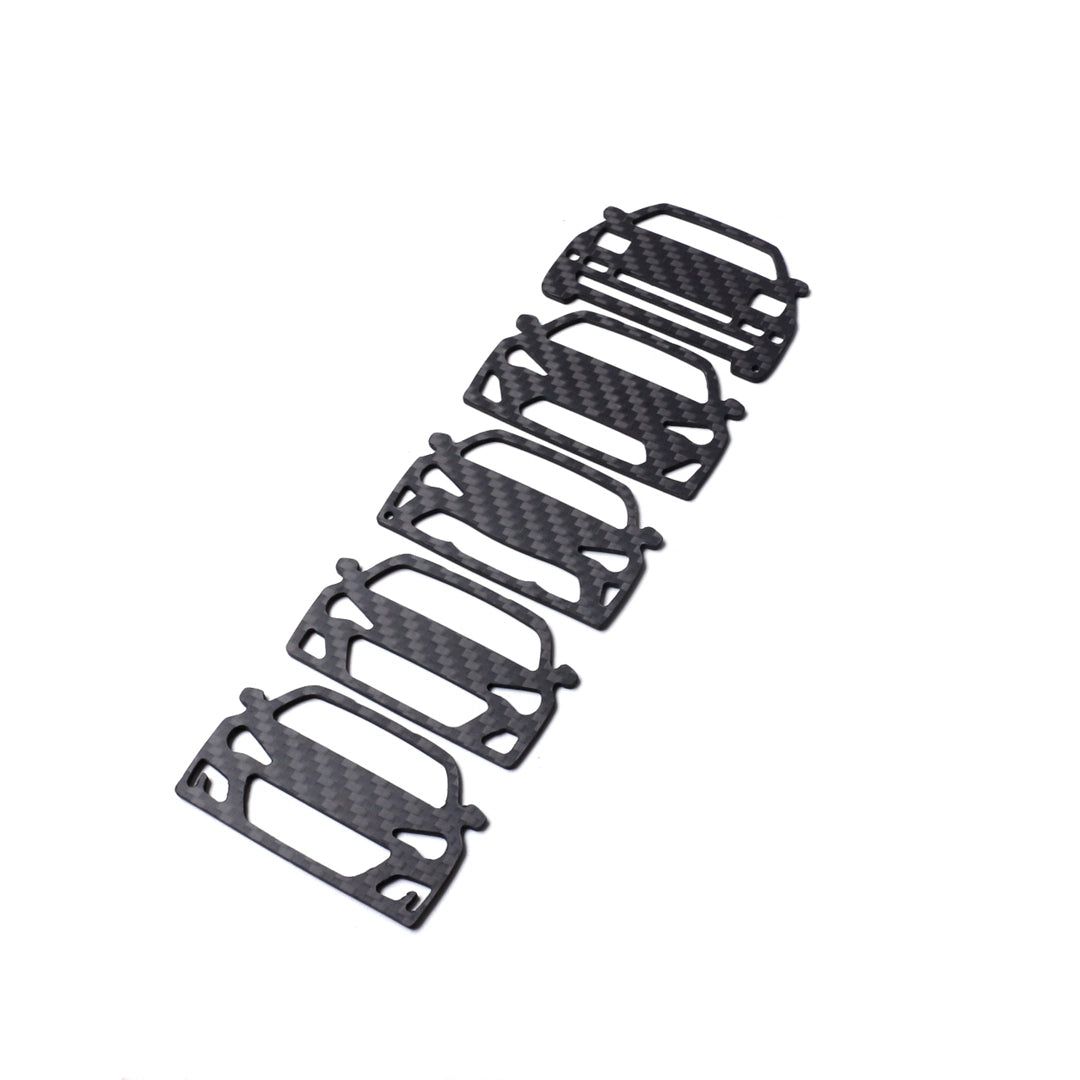 Carbon Fiber Keychain Charm (AE86, Toyota 86, Subaru BRZ)
