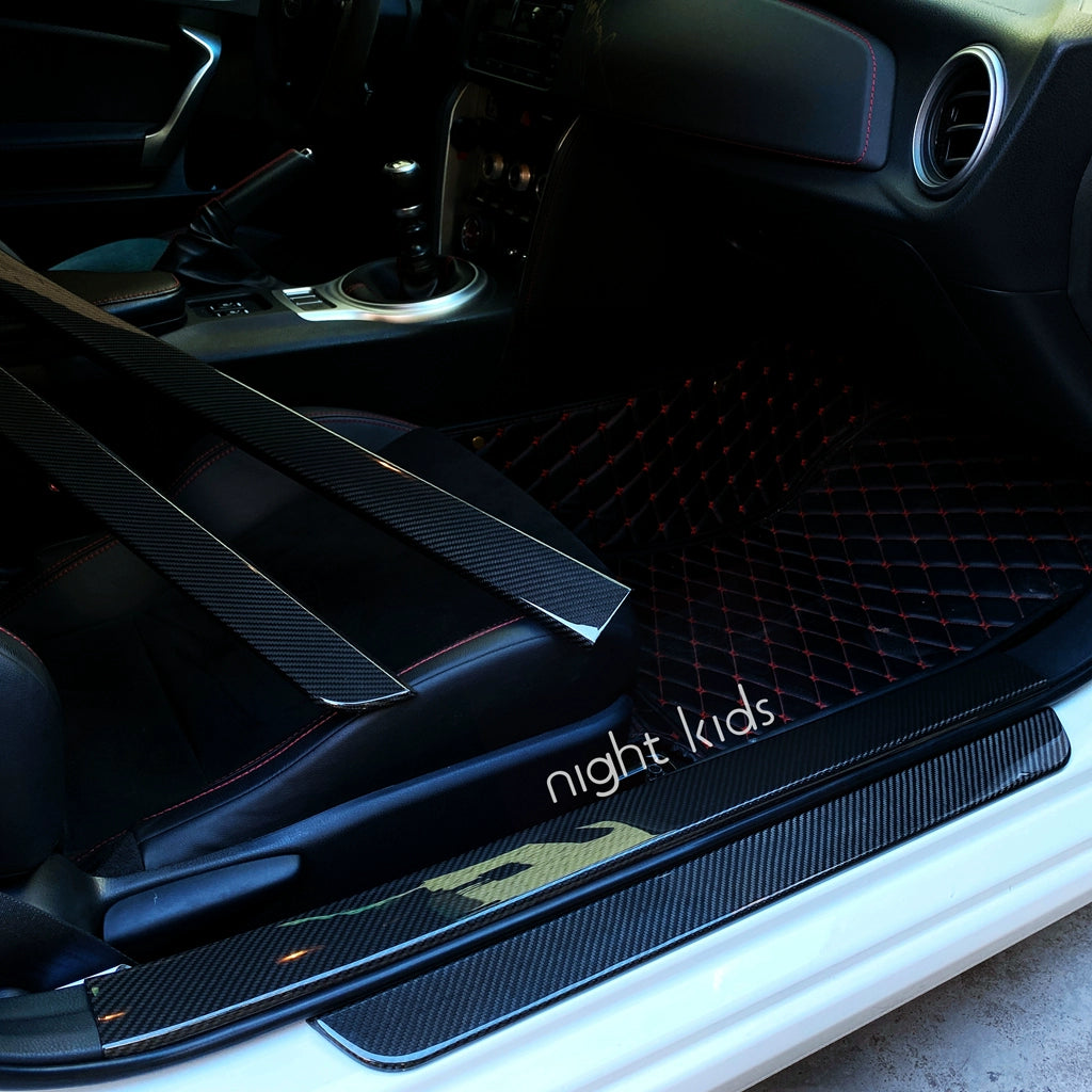 Toyota 86/ Subaru BRZ Carbon Fiber Door Strips