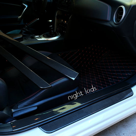 Toyota 86/ Subaru BRZ Carbon Fiber Door Strips