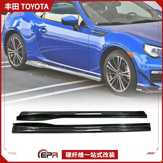 Toyota 86/Subaru BRZ Carbon Fiber Side Skirts
