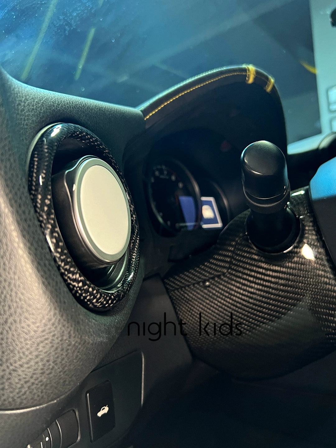 Toyota 86/Subaru BRZ Carbon Fiber Air Conditioning Outlet Overlay (2012-2021)