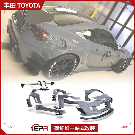 Applicable to Toyota 86 BRZ full set of modifications Rocket Bunny wide-body large surround facelift Rocket Rabbit 3rd generation