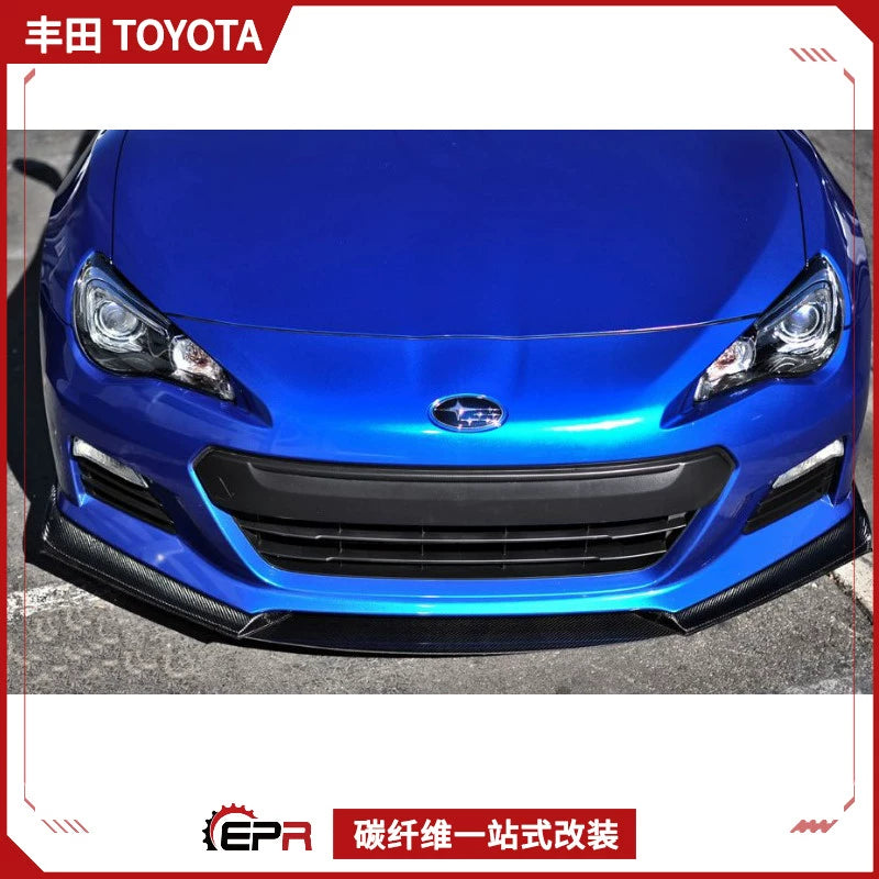Toyota 86/Subaru BRZ Carbon Fiber Front Lip Chin (2012-2021)