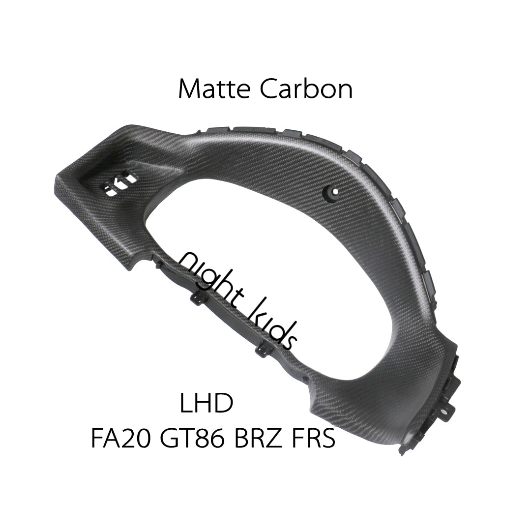 Toyota 86/Subaru BRZ Carbon Fiber Cluster Panel (Replacement)