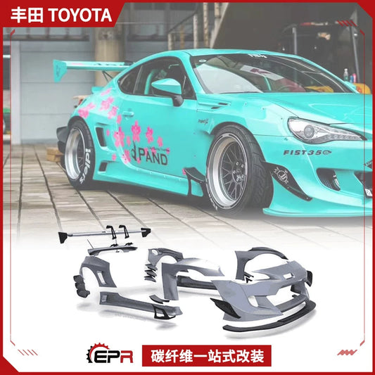 Toyota 86/Subaru BRZ Rocket Bunny V3 Style Wide Fenders