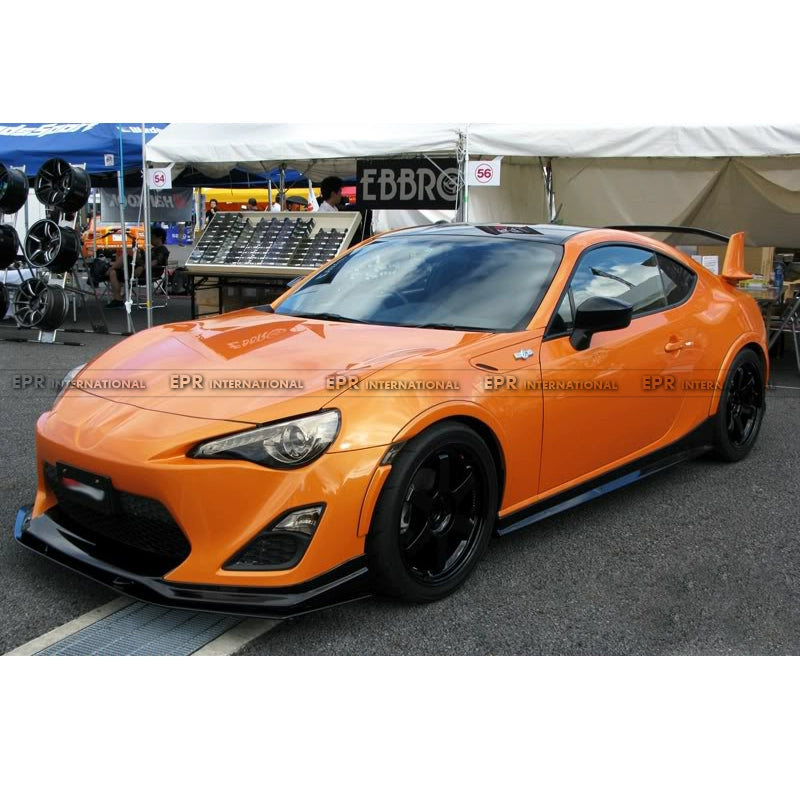 Toyota 86/Subaru BRZ ZELE Style Carbon Fiber Side Skirt Sides