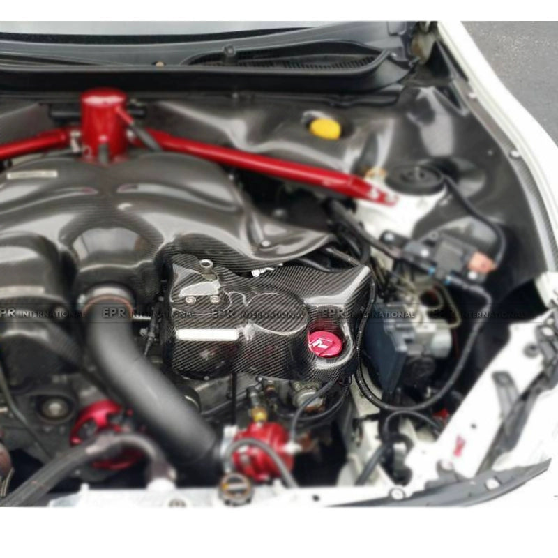 Toyota 86/Subaru BRZ Carbon Fiber PJDM Fuse Box Cover & Filter Oil Cap
