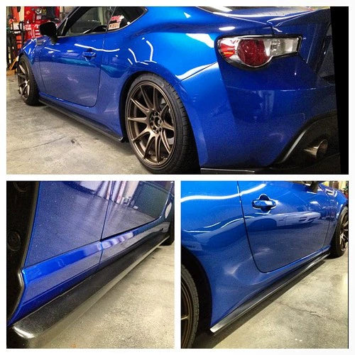 Toyota 86/Subaru BRZ Carbon Fiber CS Side Skirt